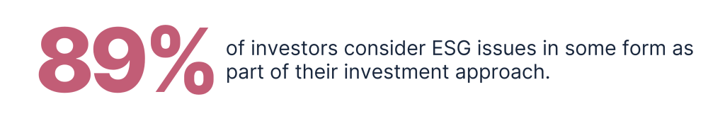 ESG Investing statistic
