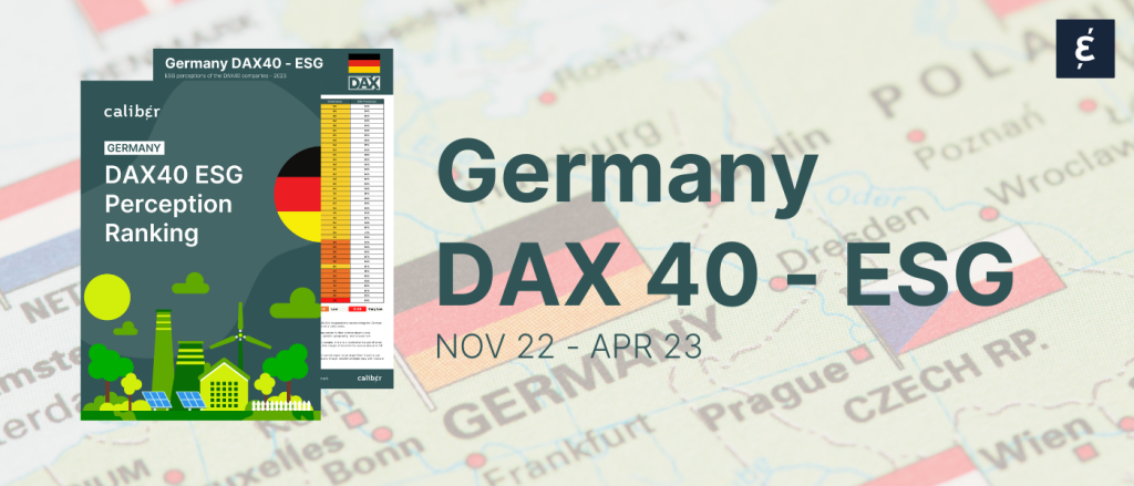 Germany DAX40 ESG Ranking​ 2023