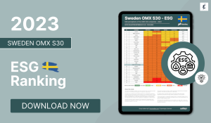 Sweden OMX S30 ESG Ranking 2023 - Caliber