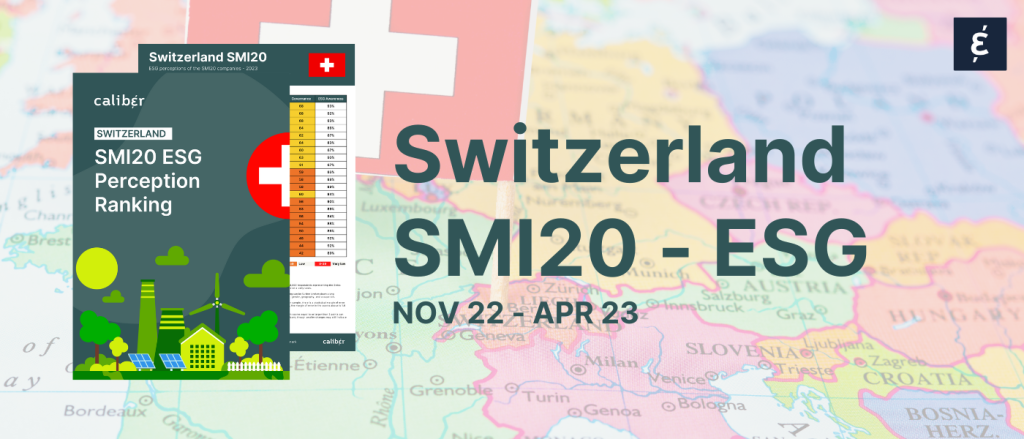Switzerland SMI20 ESG Ranking​ 2023