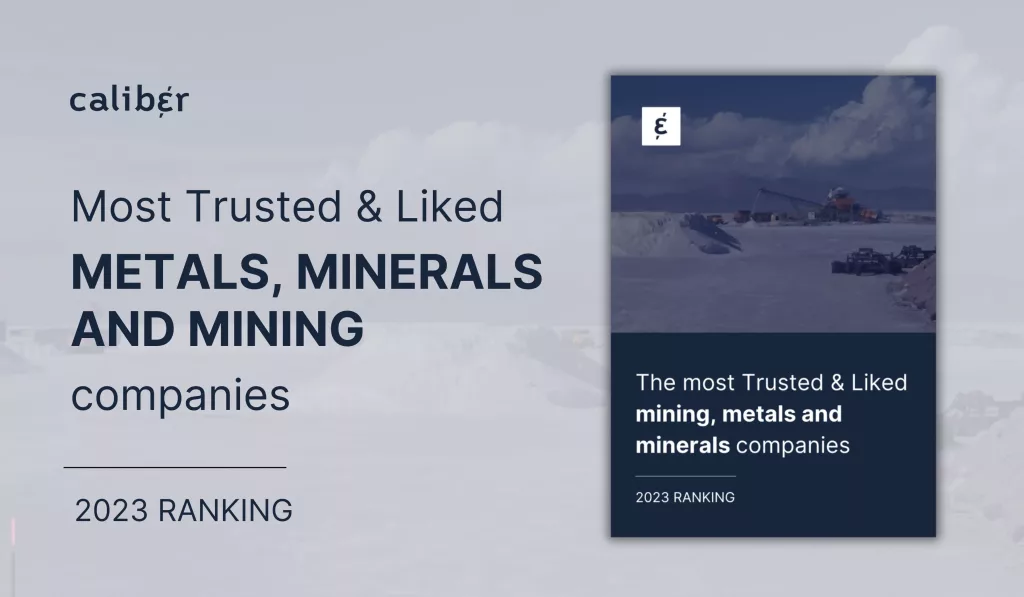 Most Trusted & Liked METALS, MINERALS AND MINING companies (1)