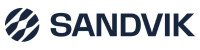 Sandvik logo blue