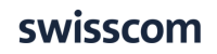 Swisscom logo blue