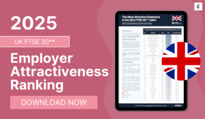 UK FTSE 30 Employer Attractiveness Ranking 2025 - Caliber