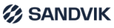 Sandvik logo blue
